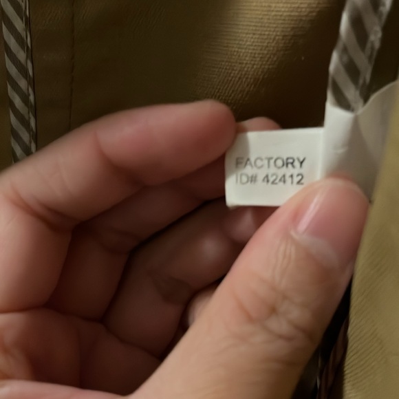 Express Design Studio Tan Double Breasted Belted Trench Coach XS - Picture 15 of 16